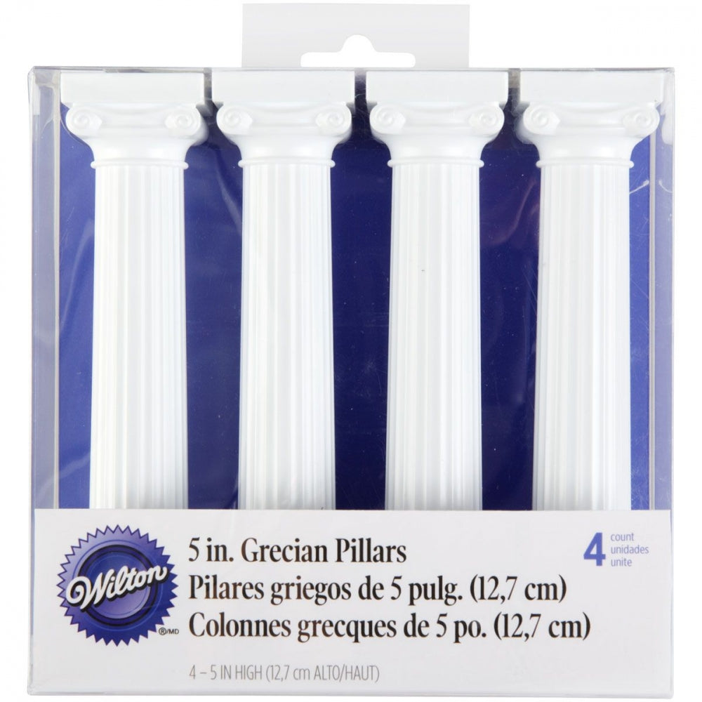 Wilton Greske Pilarer -12,7cm- pk/4