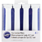 Wilton Greske Pilarer -12,7cm- pk/4