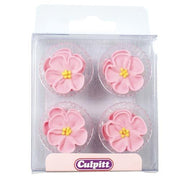 Culpitt Spiselig kakepynt Rosa ville roser pk/12