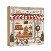 Decora adventskalender med 24 luker til julebaking