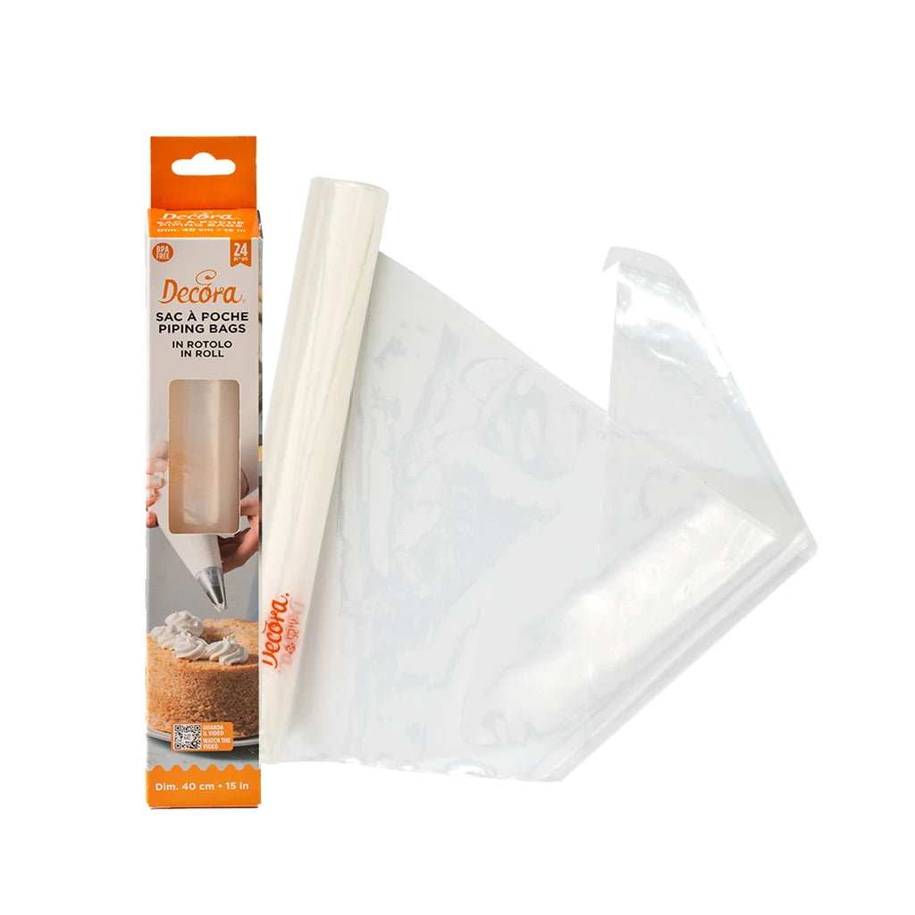 Decora engangs sprøyteposer 40cm, pk/24