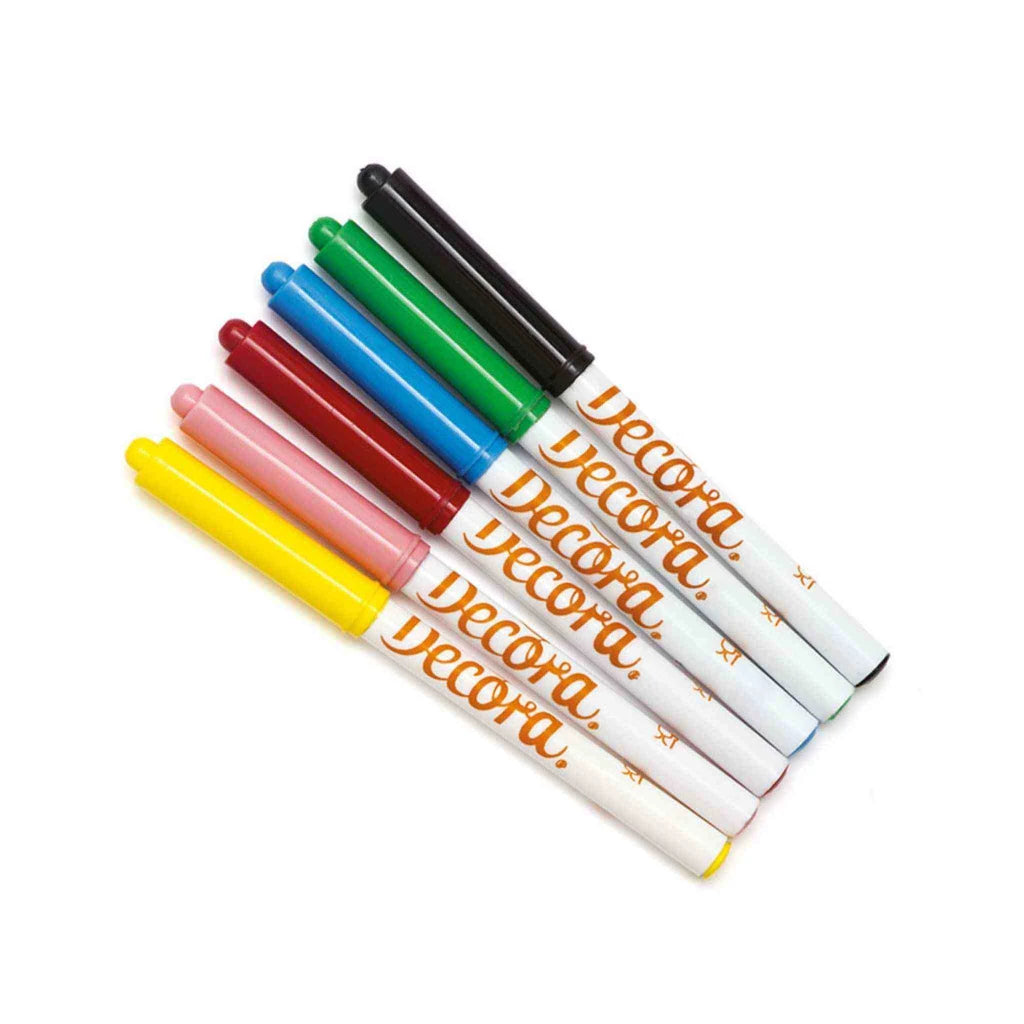 Decora Fargepennsett, pk/6 – produktbilde 2