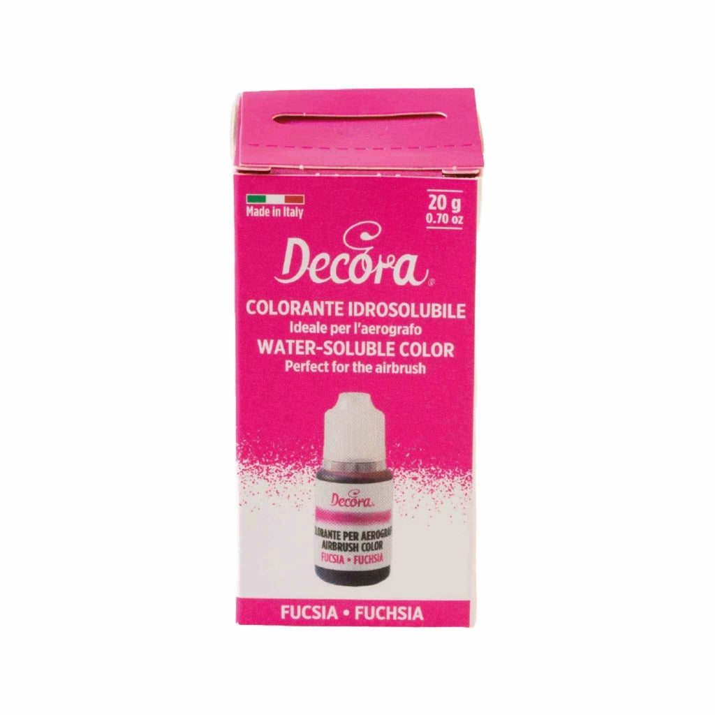 Decora flytende farge Fuchisa 20g – produktbilde 2