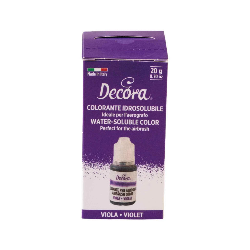 Decora flytende farge Lilla 20g (B.F. 31.07.2026) – produktbilde 2