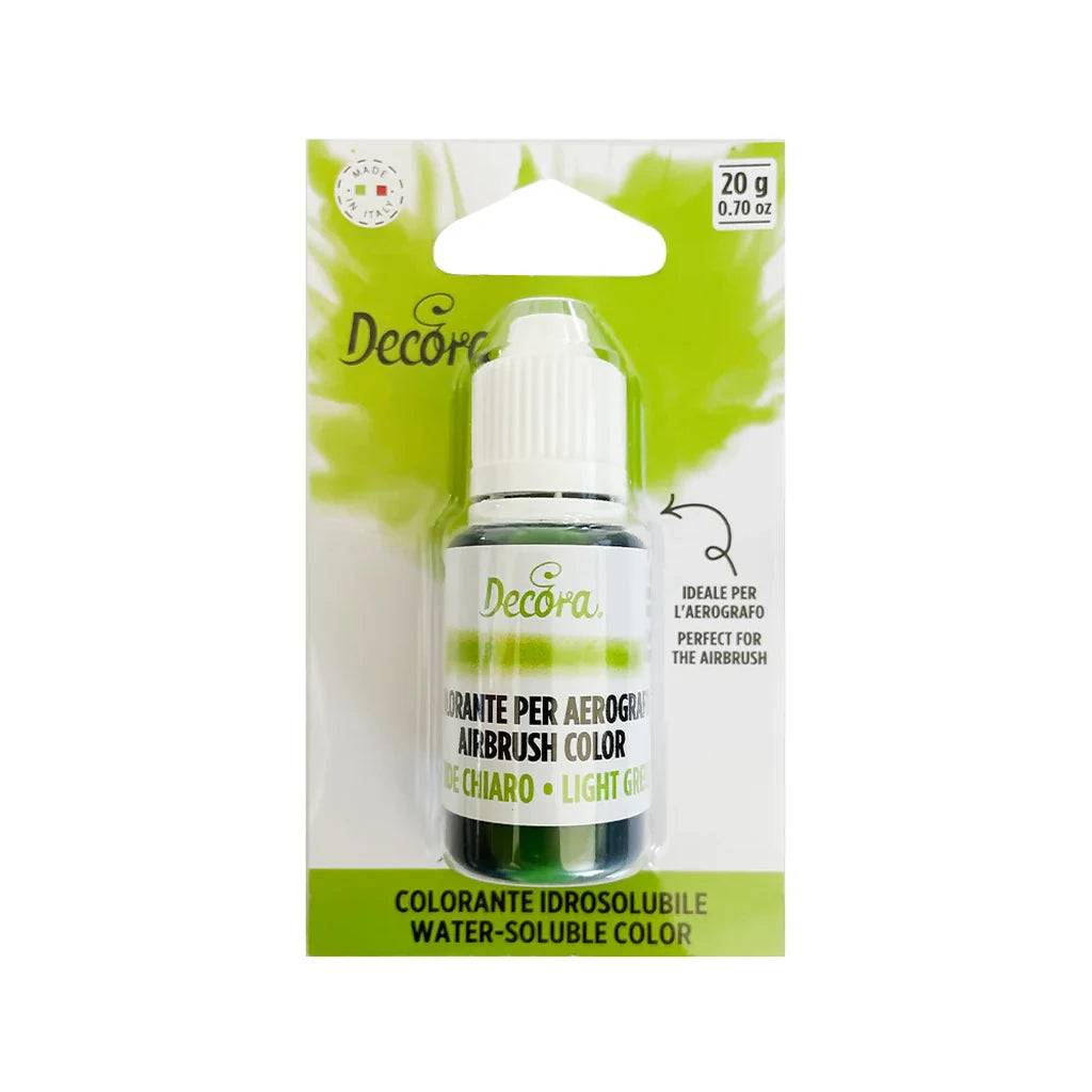 Decora flytende farge Lys grønn 20g (B.F. 31.07.2026)