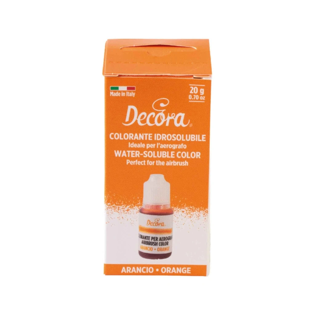 Decora flytende farge Oransje 20g (B.F. 31.07.2026) – produktbilde 2
