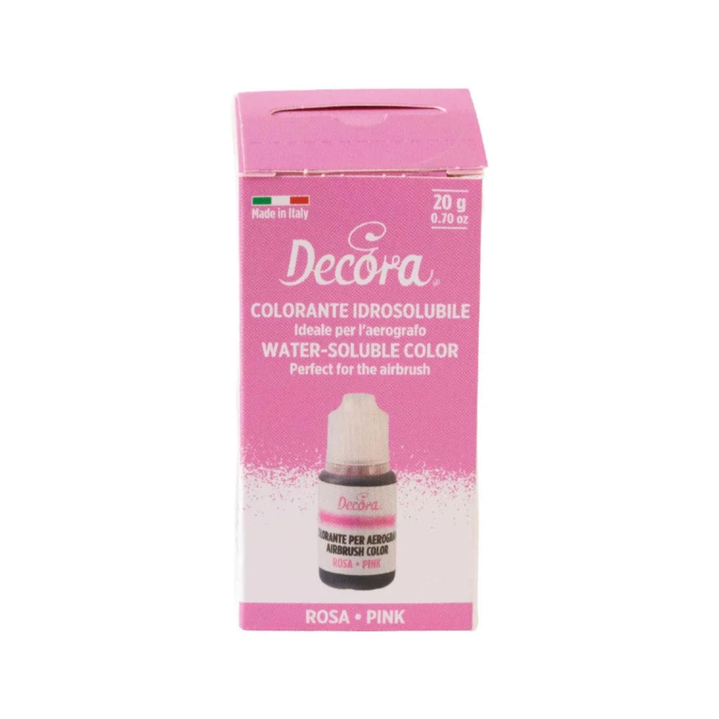 Decora flytende farge Rosa 20g – produktbilde 2