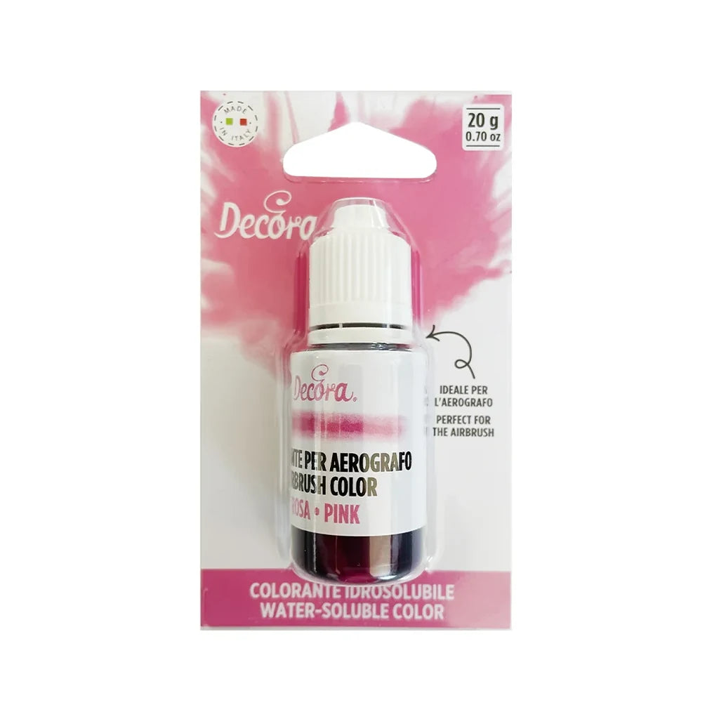 Decora flytende farge Rosa 20g