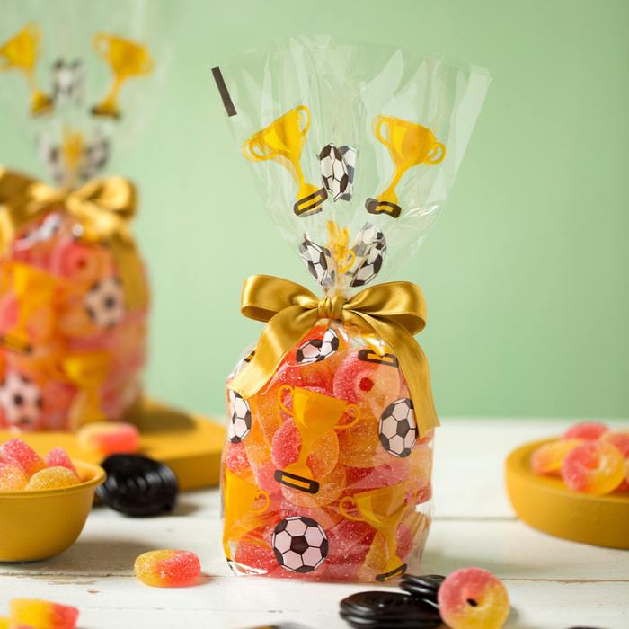 decora godteposer fotball