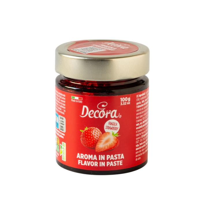 decora jordbær smakstilsetning paste