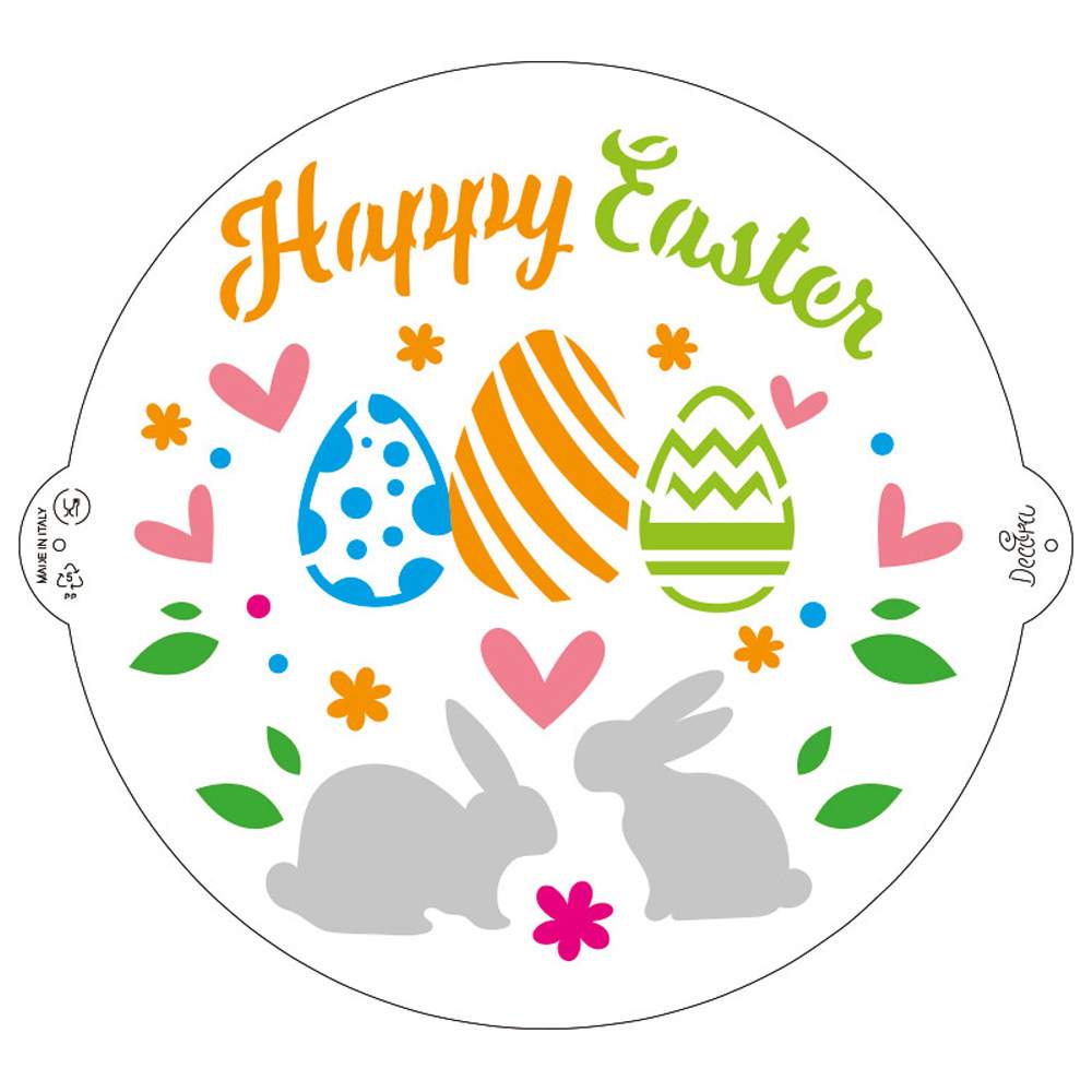 decora kakestensil happy easter