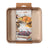 Decora Metallform -Rosegull- 25x25cm