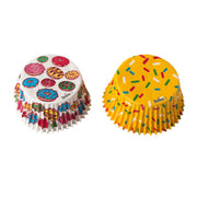 decora muffinsformer donuts og sprinkles