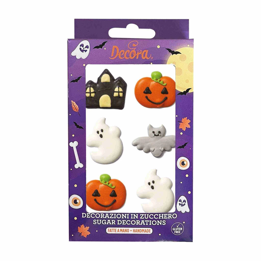 Decora spiselig kakepynt, Halloween, pk/6