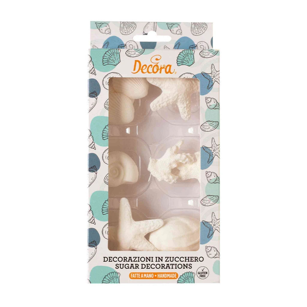 Decora Spiselig Kakepynt -Konkylie- pk/9