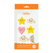 decora spiselig kakepynt rosa baby pynt