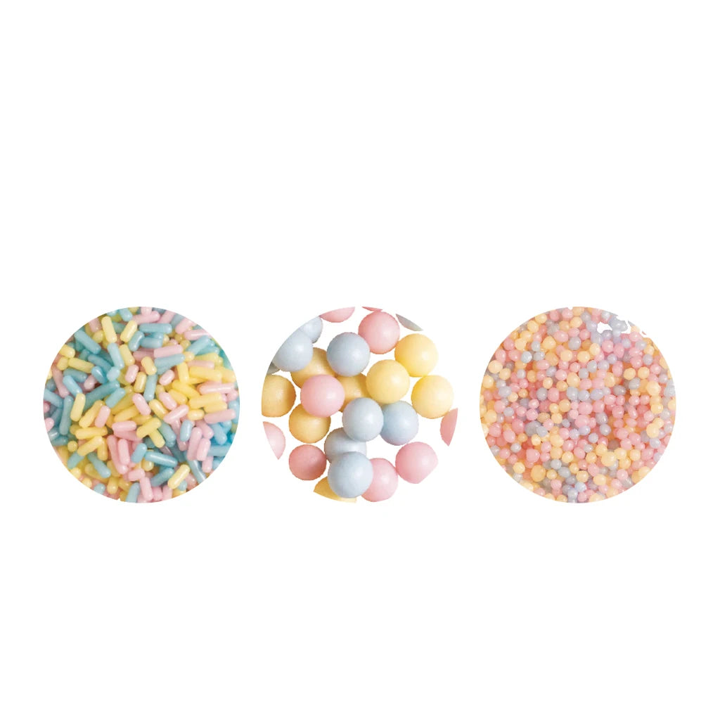 Decora strøsselmiks i assorterte perlemor – detaljbilde