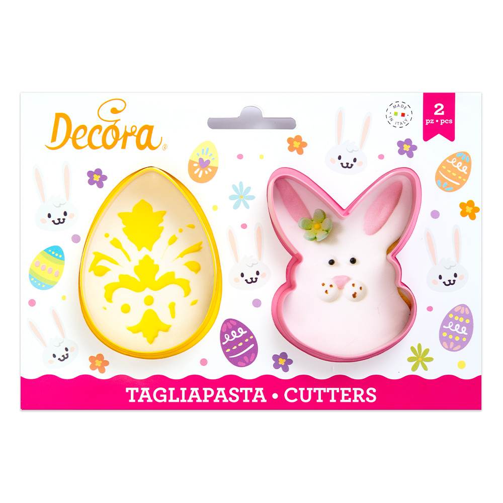 decora utstikker påskeegg og påskehare