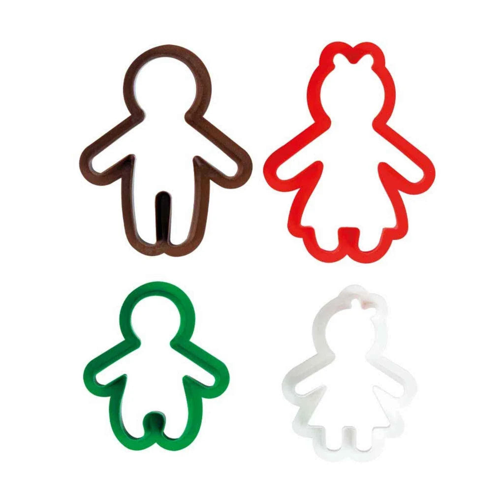 Decora utstikkere i plast -Jul- sett/4 – produktbilde 2