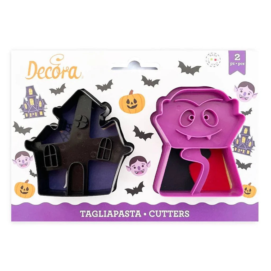 Decora utstikkere i plast -Vampyr- sett/2