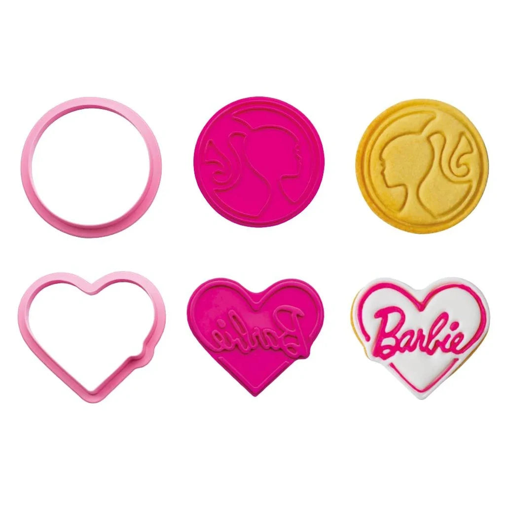 Decora Utstikkere med stempel -Barbie- set/2 – produktbilde 2