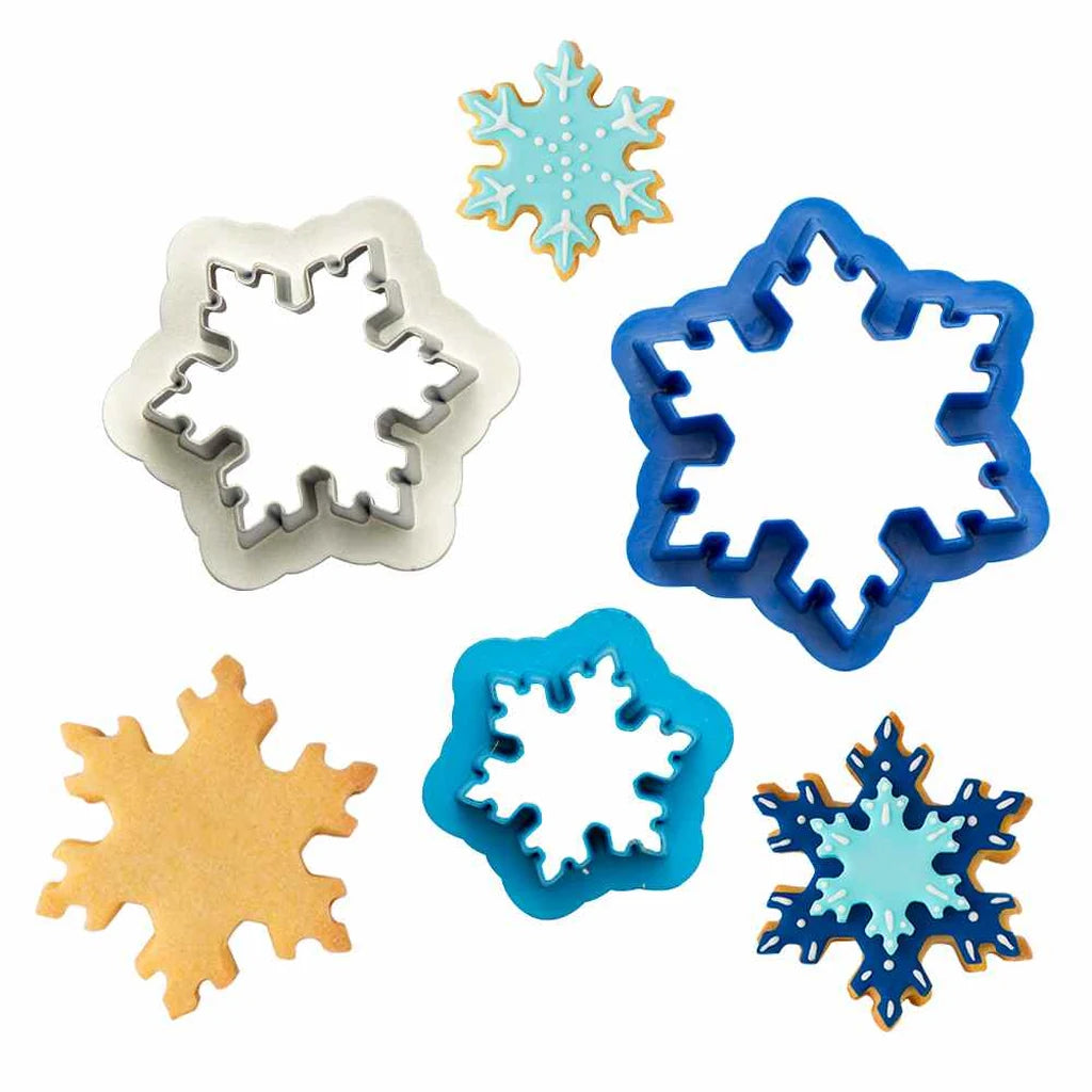 Decora Utstikkere - Snøkrystaller pk/3 – produktbilde 2