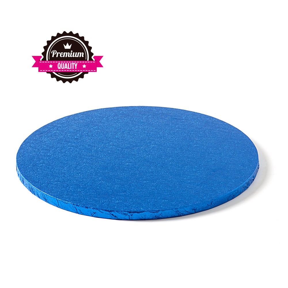 Kake Drum Rund Blå 35cm