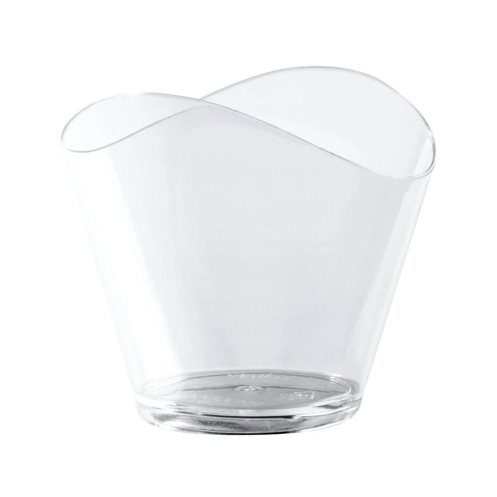 DeKora bølgeformet porsjonsbeger 120 ml - pk/100 – produktbilde