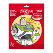 Buzz Lightyear spiselig kakebilde i wafer, 20 cm, Toy Story