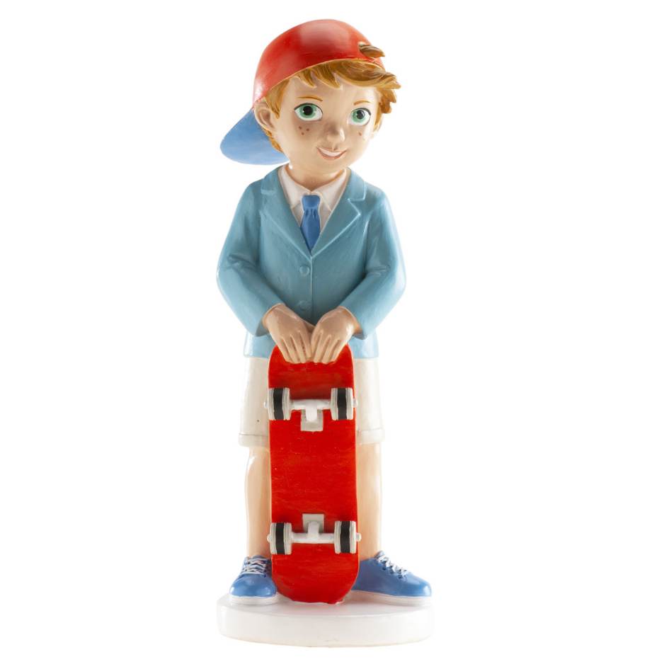 dekora kaketopp gutt med skateboard