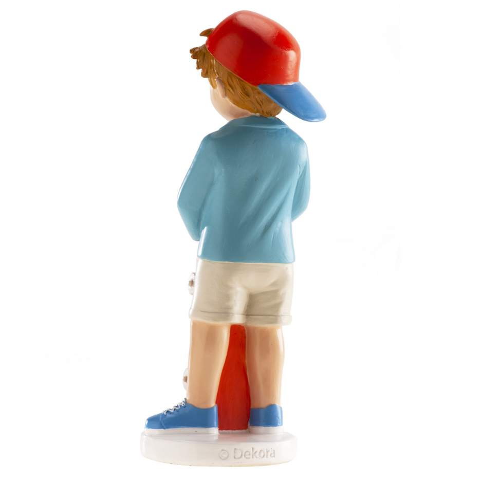 Kaketopp konfirmasjon - Gutt med skateboard- 16cm