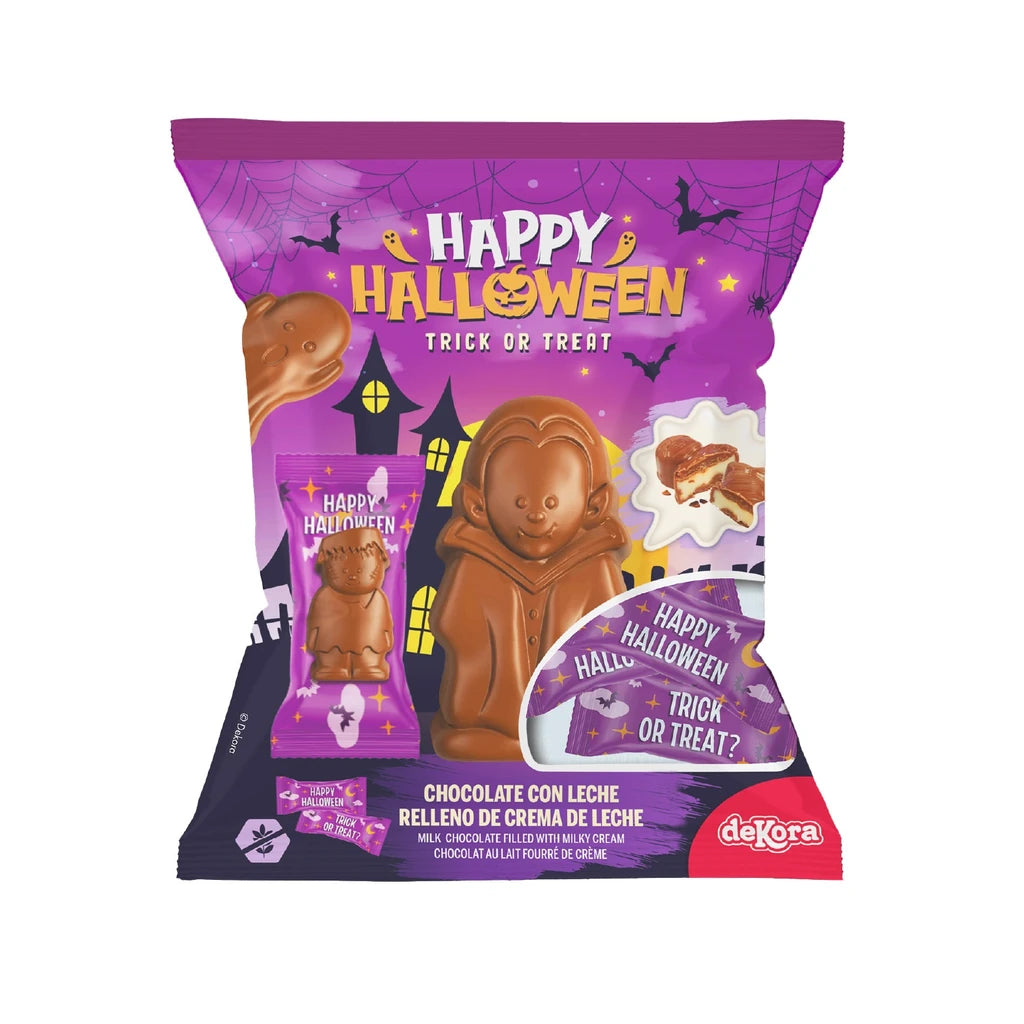 Sjokoladefigurer Happy Halloween 80 g – produkt og innhold