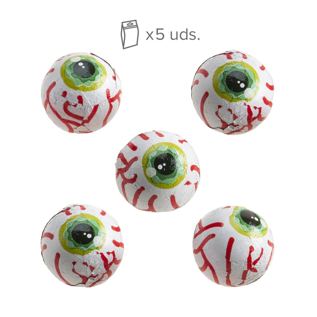 Sjokoladeøyne Halloween med popping candy 75 g – detaljbilde 2