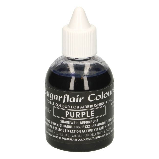 Sugarflair Airbrushfarge -Lilla- 60ml