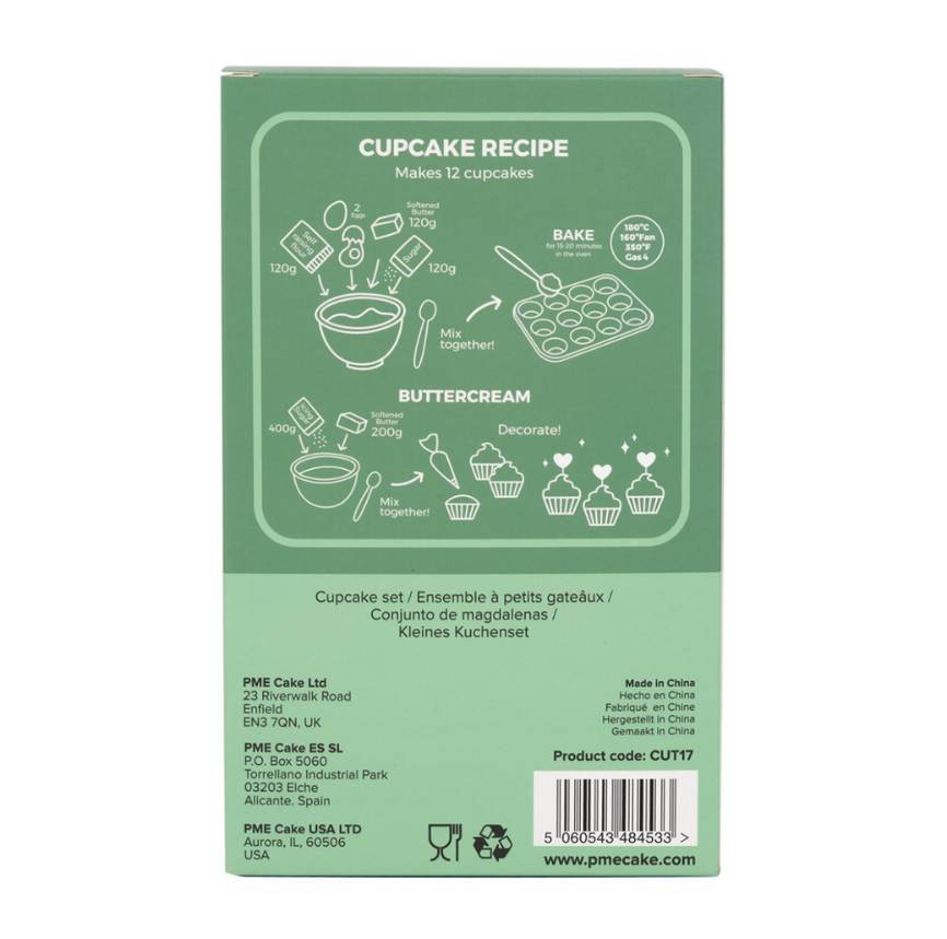 Cupcake sett -Dinosaur- pk/24