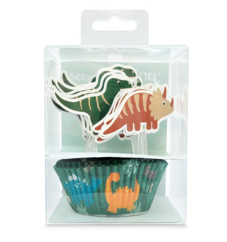 dinosaur muffinsformer og toppere