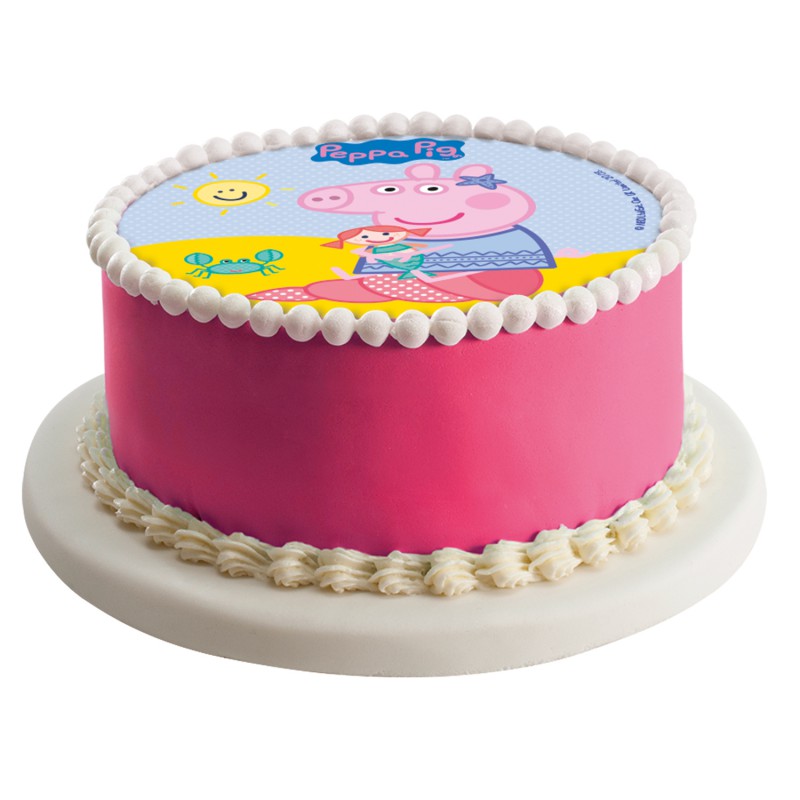 Kakebilde Wafer -Peppa Gris- 16cm