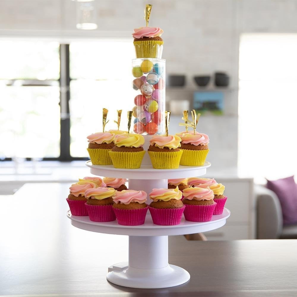 Surprise Cake 2-i-1 - Poppestativ og muffinsstativ