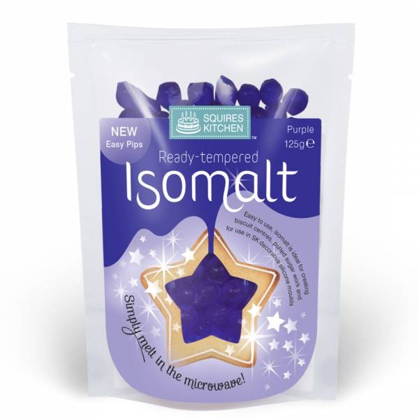 SK Isomalt ferdig temperert -Lilla- 125g