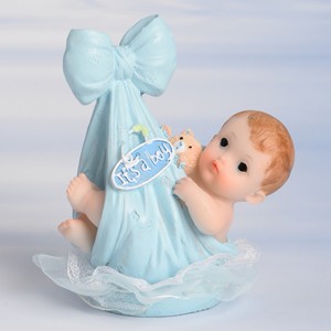 Kaketopp Gutt i klede – It's a boy