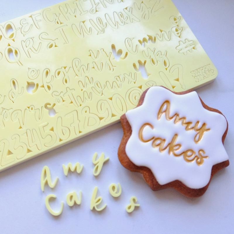 Sweet Stamp - Cookie sett - Bokstaver og tall