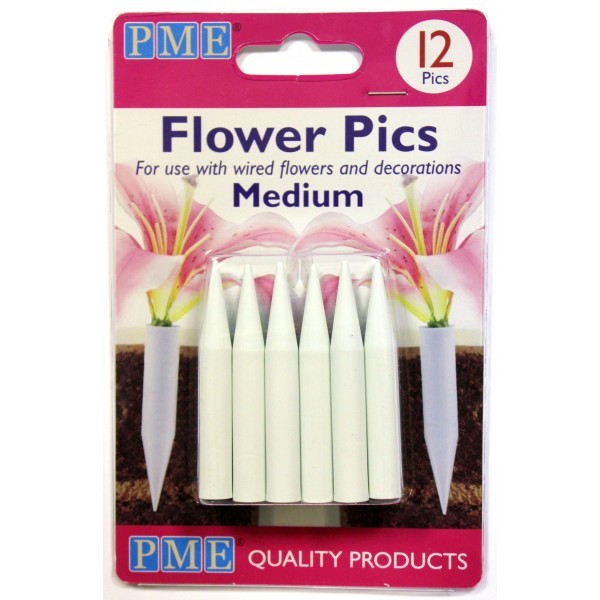 Flower Pics Medium, 12pc