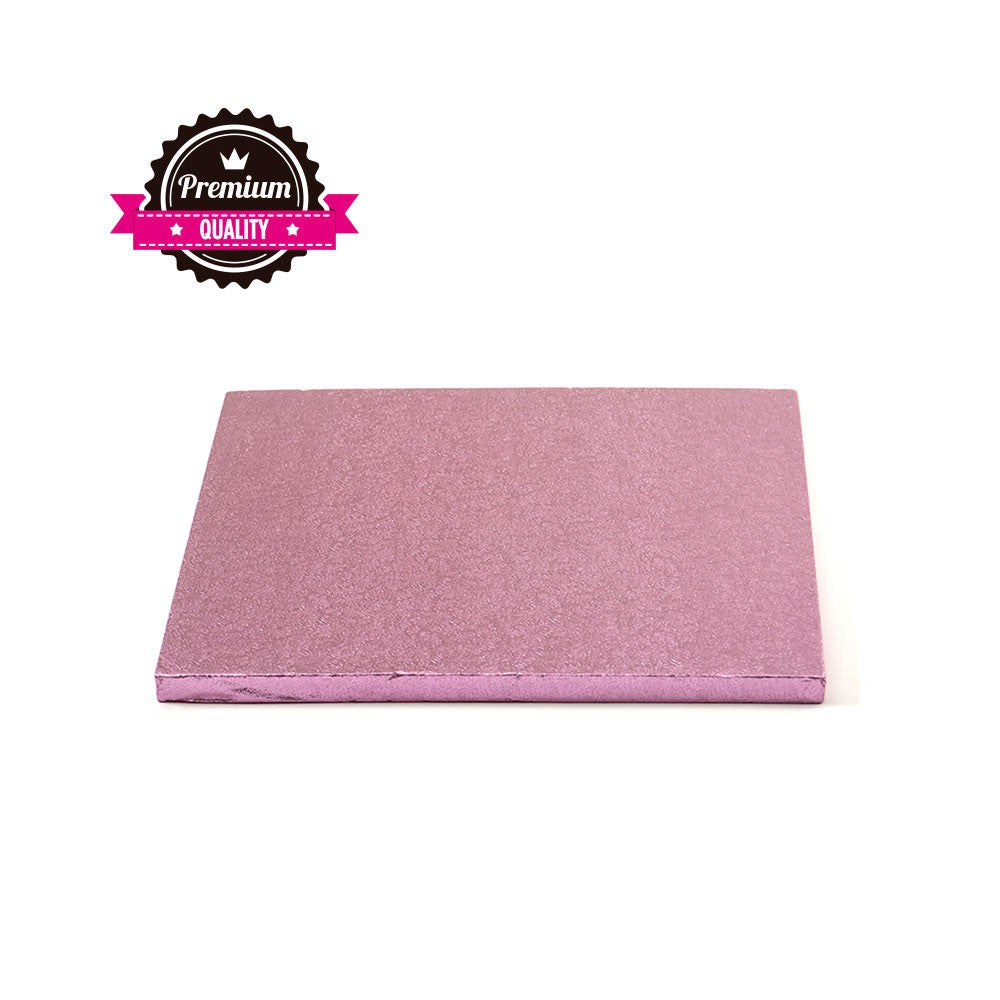 Kake Drum Kvadrat Rosa 20cm