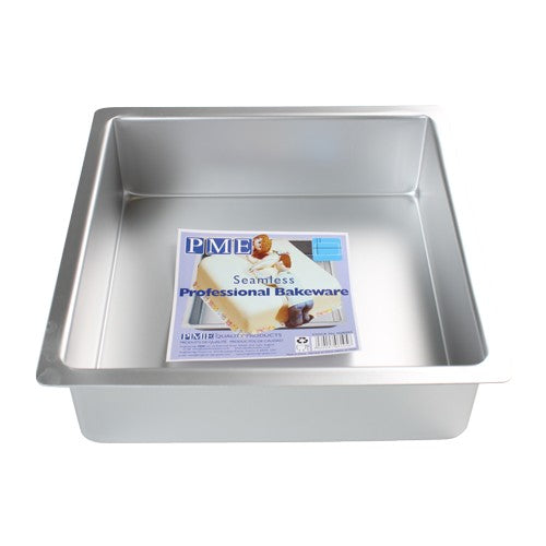 PME Dyp Firkantet kakeform -25x25x7.5cm- 