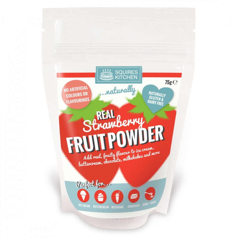 SK Fruktpulver -Jordbær- 75g