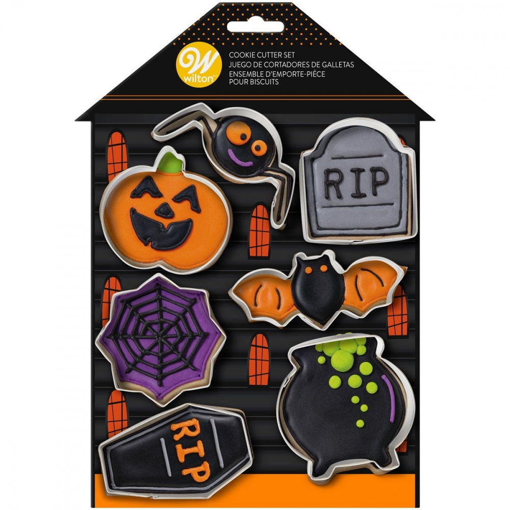 Wilton pepperkakeformer Haunted House, sett/7