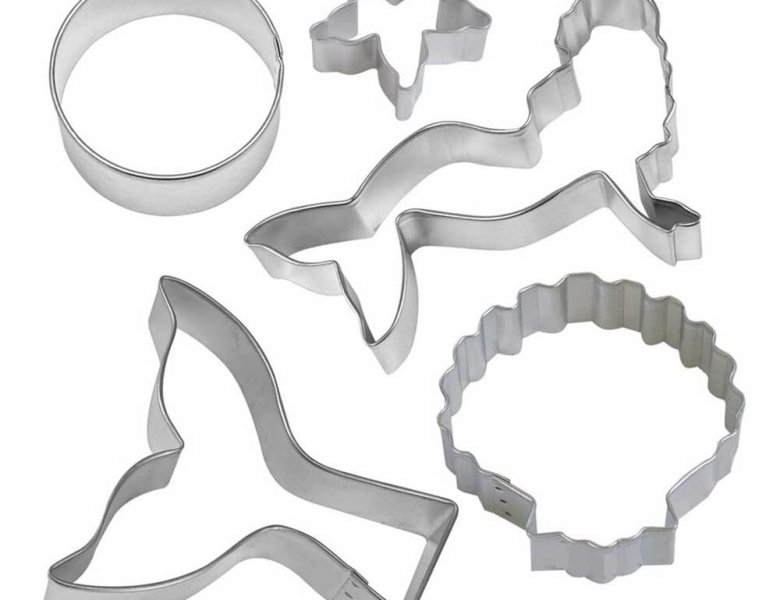 Pepperkakeformer -Havfrue- sett/5