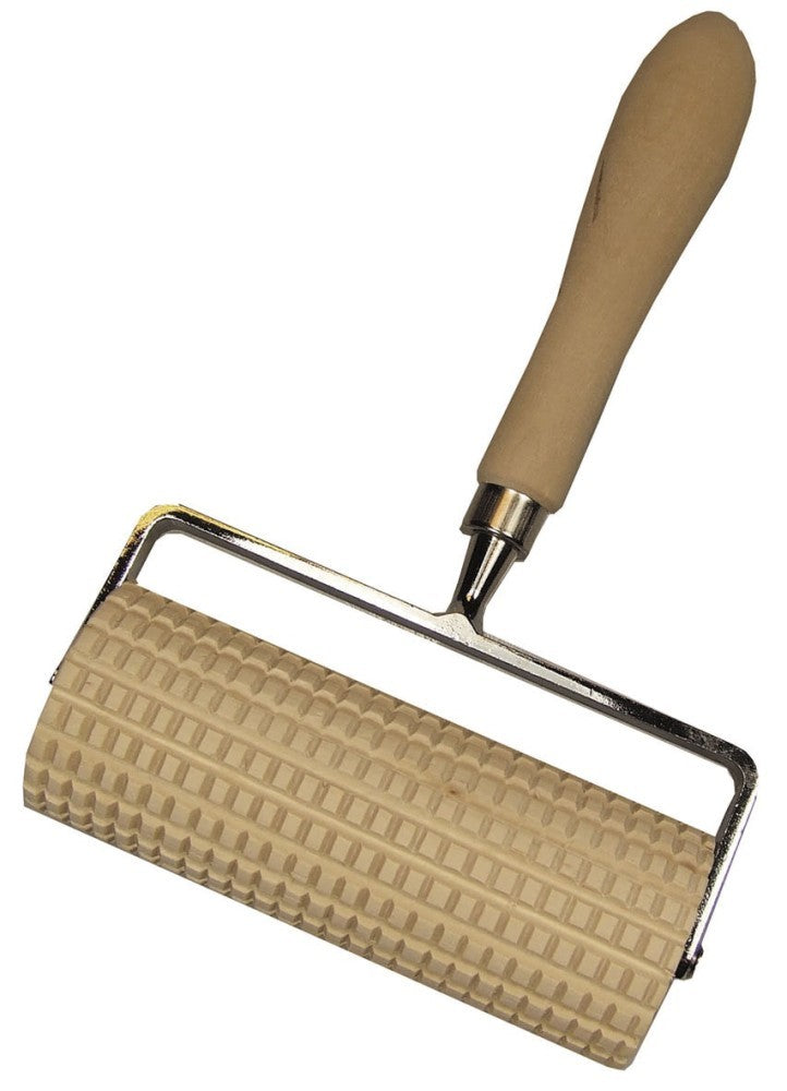 Bakerulle med håndtak - rutete 13cm