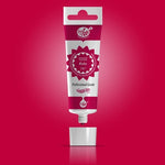 ProGel pastafarge, Ruby ProGel ruby pastafarge fra Rainbow Dust er en konsentrert næringsmiddelfarge som du enkelt kan bruke til å farge din fondant, marsipan, smørkrem, kaker, candy melts og mer! Lite går langt med denne konditorfargen og den varer lenge.  Ingredienser: glyserin, silisiumdioksid, propylenglykol, farger: E129, E122. E129, E122 kan ha en ugunstig virkning på aktiviteten og oppmerks