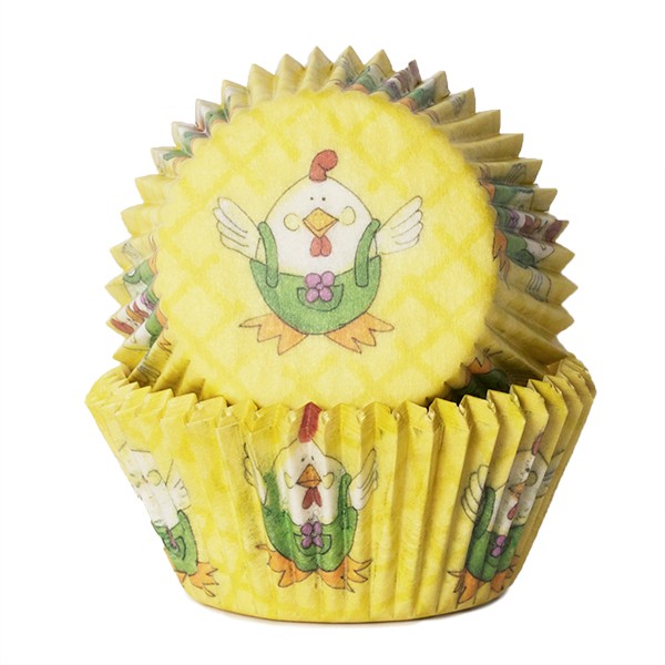 Muffinsform Påskekylling, 50 Stk